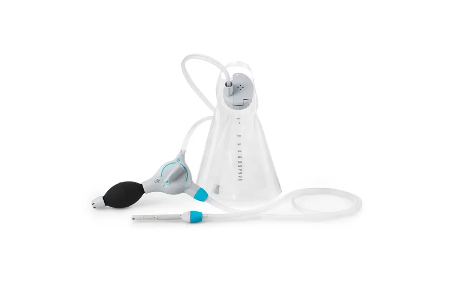 Image de Peristeen Plus. Peristeen Plus est un dispositif TAI à haut volume qui offre une solution efficace contre la constipation et l'incontinence et aide les personnes à retrouver confiance en elles et à contrôler leurs intestins. 